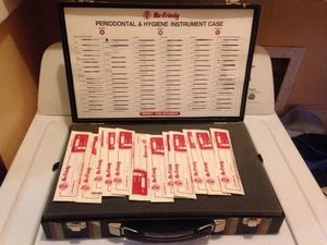 Nuevo estuche de instrumentos periodontal e higiénica Hu-friedy 90 herramientas a $13 cada uno - Imagen 1 de 12