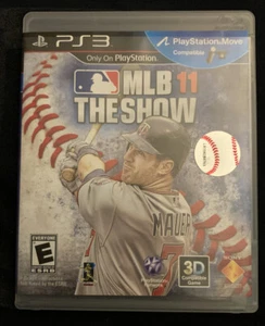 MLB 11 The Show PS3 PlayStation béisbol Joe Mauer Usado en excelente condición envío gratuito - Imagen 1 de 3