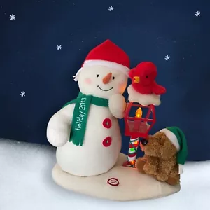 2013 Hallmark Jingle Pals Animado Merry Carolers Trío Muñeco de Nieve Pájaro Perro ¡Probado! - Imagen 1 de 5