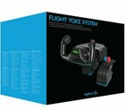 Logitech Saitek G Pro Flight Yoke System with Throttle Quadrant - Black
