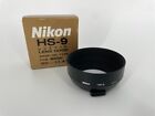 【TOP IDEALNY 】 Metalowa osłona obiektywu Nikon HS-9 do Ais Ai-s 50mm f1.4 Nikkor z Japonii