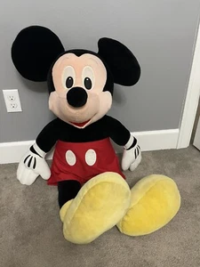 Jumbo Mickey Mouse Plush Disney Just Play Stuffed Animal Doll 40" Mickey Mouse - Picture 1 of 10