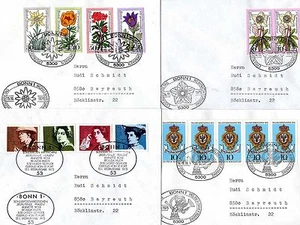 FDC  Jahrg. 1975- ( o. Bl. 11 ) -  gelaufen  -  KW  93,-- €   ( 24509 ) - Picture 1 of 1