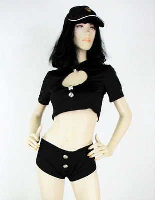 Woman Police Female Officer Sexy Costume 1620 Small with accessories - Image 1 of 4