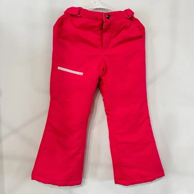 New NWOT Swiss Tech Fuchsia Burst Pink Youth Girls Medium 7-8 Snow Pants Durable - Image 1 of 4