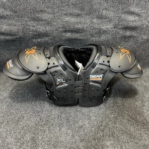 NEW BSN Gear Pro-Tec X3 Black X - JV XL 95-120 Lbs 16-17" Football Shoulder Pads - Picture 1 of 17