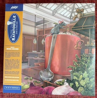 RATATOUILLE (MONDO SOUNDTRACK) [2 X GREEN VINYL] NEW & SEALED - Image 1 of 2