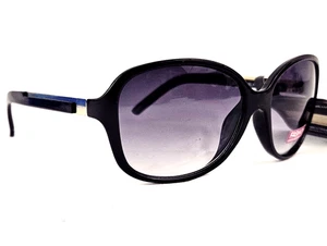 Foster Grant L0316 Luanne BLK Sunglasses NEW OWomens Black Fashion Sun Glasses - Picture 1 of 9