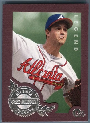 1996 E-Motion XL Atlanta Braves Greg Maddux #146 - Image 1 of 2
