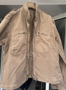 PRADA Herrenjacke, Größe 52,beige ( sand ), Topdesign, kleiner Mangel am Ärmel. - Bild 1 von 14