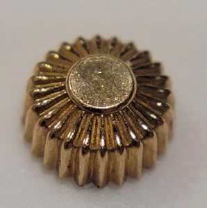 SB4-b11: 1/10 14k STAR 12s 16s Pocket Watch Crown ~6.3mm - Tube 4.75mm -Tap 2 - Picture 1 of 2