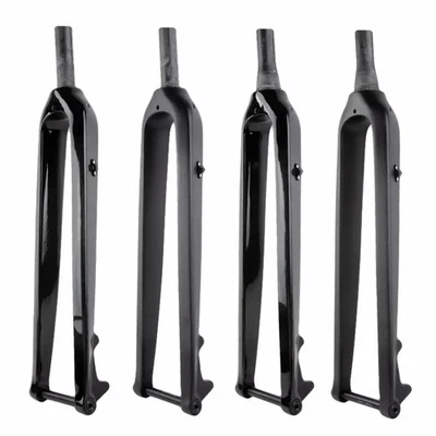 26er 27.5er 29er Carbon Fiber Rigid Fork Mountain Bicycle Disc Brake Hard Forks - Image 1 of 4