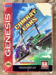 Caja y embalaje de cartón Combat Cars - Sega Genesis - Imagen 1 de 12