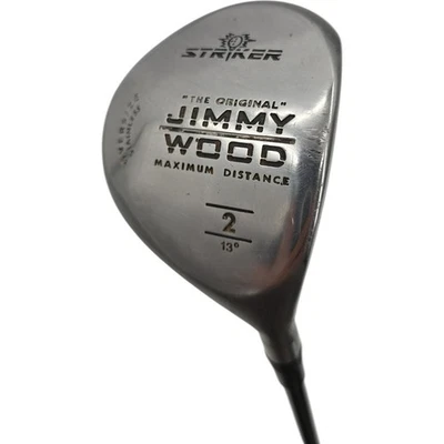 Striker Jimmy Wood Stainless Maximum Distance Loft 2 Fairway Wood Mens RH 44.5" - Image 1 of 4