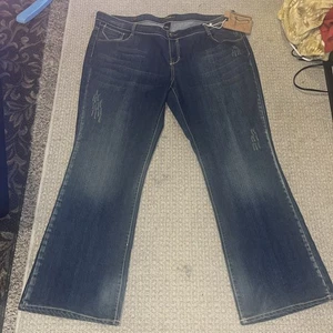 Southpole Jeans Damen 24 Denim Low Rise Bootcut FreeStyle Signature Fit Neu mit Etikett - Bild 1 von 16