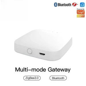 Hub Mesh Bluetooth Multimode Smart Gateway ZigBee Funzionante con Tuya App Controllo Vocale - Foto 1 di 21
