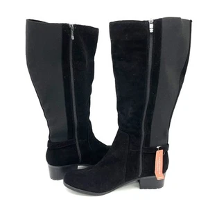 Easy Spirit Chaza Riding Boot Womens 11 WC Equestrian Knee High Stretch - Picture 1 of 13