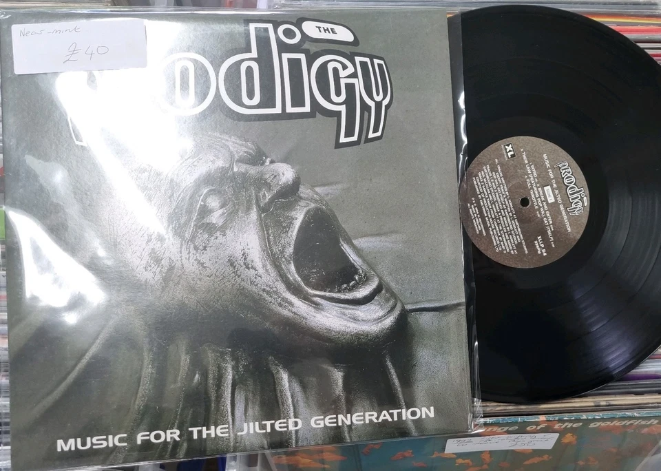 Music for the Jilted Generation by The Prodigy - vinyl double LP. - Image 1 of 1