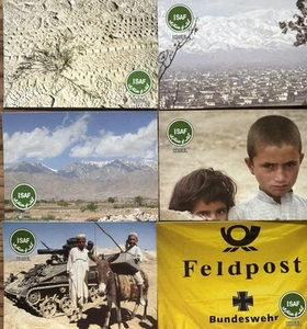 BUNDESWEHR FELDPOST ISAF KABUL 6 Stk Afghanistan - Bild 1 von 1