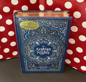 THE ARABIAN NIGHTS translated by Richard Burton HC BONDED LEATHER New in Plastic - Imagen 1 de 12