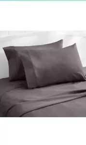 100% Washed Cotton Set of 2 Pillow Cases Set Queen 30x32 Soft Pillowcases - Picture 1 of 4