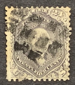 Travelstamps: 1861-1866 US Stamps Scott#78 24c Washington Used CV$350 - Picture 1 of 5