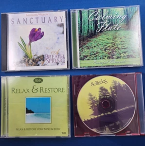 Sanctuary Breath of Spring, Relax & Restore, Calming Flute, Solitudes 4 CD Music - Foto 1 di 5
