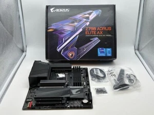 GIGABYTE Z790 AORUS ELITE AX LGA 1700 ATX Intel Motherboard READ - Bild 1 von 10