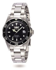 Invicta Men's Watch Pro Diver Black Dial Quartz Stainless Steel Bracelet 8932