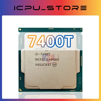 Intel Core i5-7400T SR332 2.4GHz 4Cores 35W LGA1151 CPU Processor - Image 1 of 3