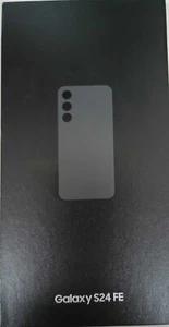 Original Samsung Empty Box Galaxy S24 FE Graphite (No accessories) - Picture 1 of 3
