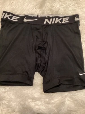 1 cueca boxer Nike/malas essencial masculina poliéster escolha a cor tamanho costura interna 5”-7” - Imagem 1 de 4