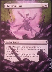 Cercle de l'Oubli Alteré - Altered Oblivion Ring - Rafael Rivas -  Magic mtg - Picture 1 of 1