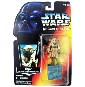 STAR WARS The Power Of The Force VINTAGE 1995 YODA FIGURE (1) Toy Kenner - Picture 1 of 1