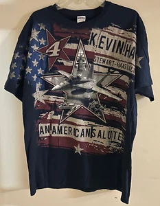 Kevin Harvick #4" Nascar Salutes Harvick" Camicia Uomo 2 Lati XL - Foto 1 di 3