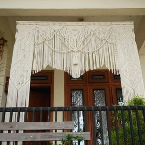 Best Art Macrame Wall Hanging-Macrame Backdrop-Handmade Art-Woven Hanging - Picture 1 of 5