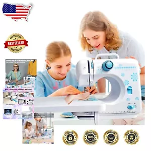 All-in-One Beginner Sewing Machine with User Guide & 32 Essential Accessories - Picture 1 of 9