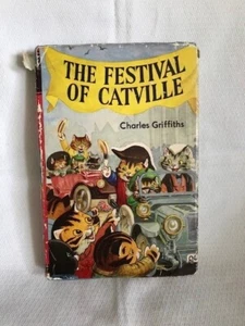 The Festival of Catville (Charles Griffiths - 1967) Black White Illustrations - Imagen 1 de 3