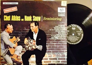CHET ATKINS AND HANK SNOW [GERMANY] LP - REMINISCING - RCA LSP-2952, 1964 IMPORT - Picture 1 of 2