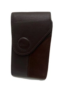Lowepro Napoli 10 Camera Case Brown Leather Magnetic Snap Closure - Picture 1 of 7