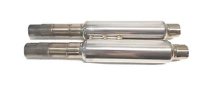 Kooks Custom Headers R250-14 Dual Exhaust Mufflers 27" Inches Long 2.75" In Tips - Foto 1 di 6