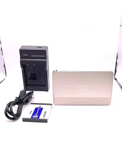 [NEAR MINT] Sony Cyber-shot DSC-T700 Gold 4.0x Optical Zoom From JAPAN - Picture 1 of 10