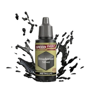 Army Painter Speedpaint 2.0 Broadsword Silver - 18ml Acrylic PaintTAPWP2030 - Picture 1 of 1