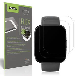 2x Full Cover Protector mate para Amazfit bip5 38mm protectora de Pantalla - Imagen 1 de 7