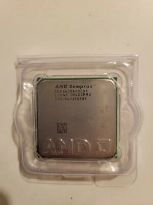 AMD OEM Sempron 2600+ 1600 MHz 128KB Cache Socket 754 64Bit CPU SDA2600AI02BX - Image 1 of 2