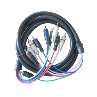 Steren 6ft 5-RCA Mini Component A/V Cable - Image 1 of 4