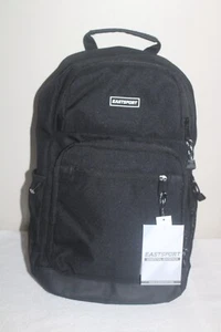 Eastsport Unisex Essential 19" Backpack, Black Brand New! - Picture 1 of 10