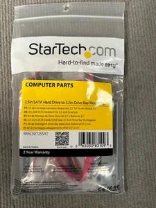 Kit de montage baie disque dur SATA 2,5 pouces à 3,5 pouces StarTech BRACKET25SAT neuf - Photo 1/3