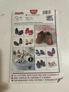 Burda 7614 Neuheit Babystiefel UC A - Bild 1 von 2