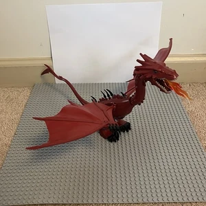 Der Hobbit Smaug Drache Minifigur groß selten Der einsame Berg 79018 Burg MOC - Bild 1 von 5